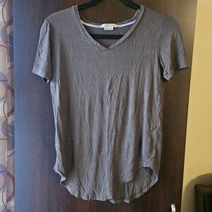 Marlow V-Neck Short Sleeve Tee - Black